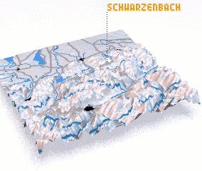 3d view of Schwärzenbach