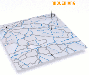 3d view of Nkoléniong