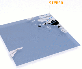 3d view of Styrsö