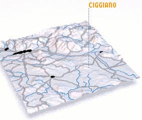 3d view of Ciggiano