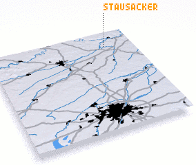 3d view of Stausacker