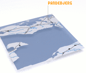 3d view of Pandebjerg