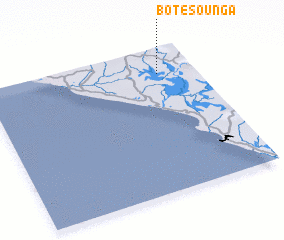 3d view of Boté Sounga