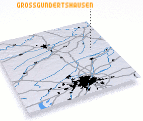 3d view of Großgundertshausen