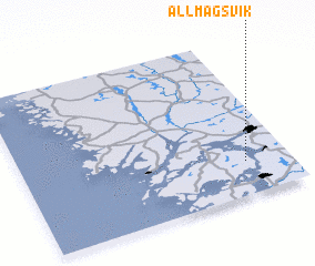 3d view of Allmagsvik