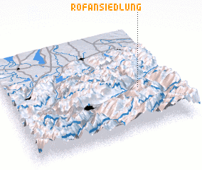 3d view of Rofansiedlung