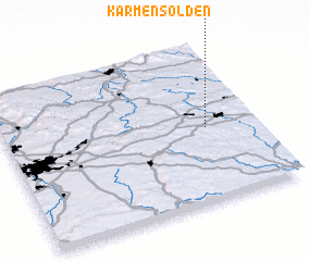 3d view of Karmensölden