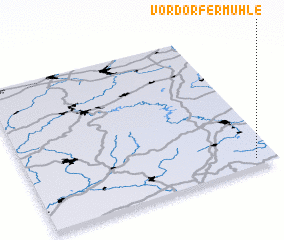 3d view of Vordorfermühle