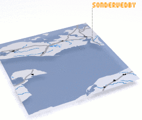 3d view of Sønder Vedby