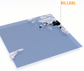 3d view of Billdal