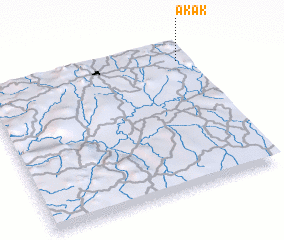 3d view of Akak