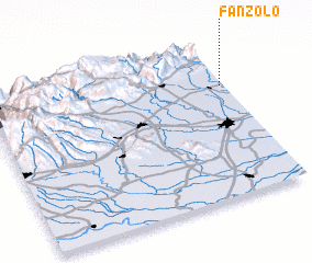 3d view of Fanzolo