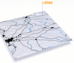 3d view of Lenau