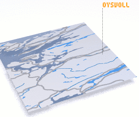 3d view of Øysvoll