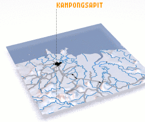 3d view of Kampong Sapit