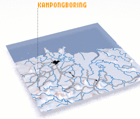 3d view of Kampong Boring