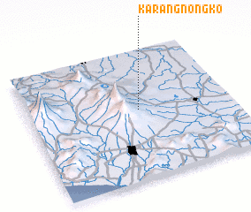 3d view of Karangnongko