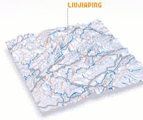 3d view of Liujiaping