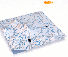 3d view of Gawok