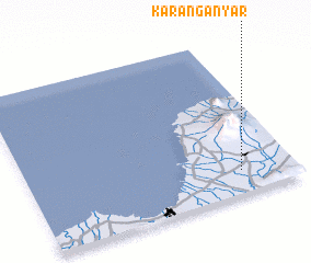 3d view of Karanganyar