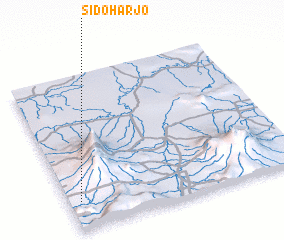 3d view of Sidoharjo