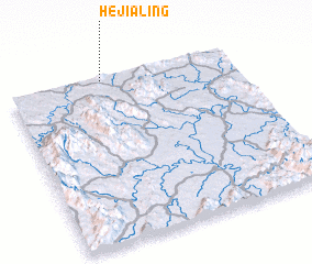 3d view of Hejialing