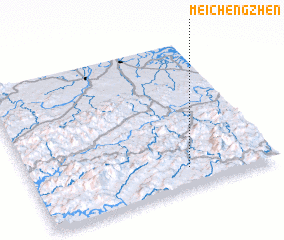 3d view of Meichengzhen