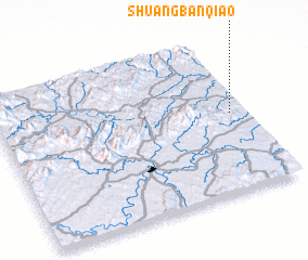 3d view of Shuangbanqiao