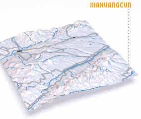 3d view of Xiahuangcun