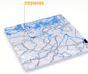 3d view of Xinqiaohe