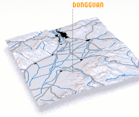 3d view of Dongguan