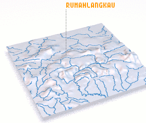 3d view of Rumah Langkau