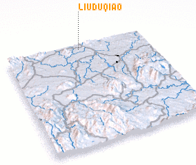 3d view of Liuduqiao