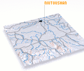 3d view of Niutoushan