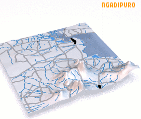 3d view of Ngadipuro