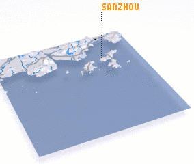 3d view of Sanzhou