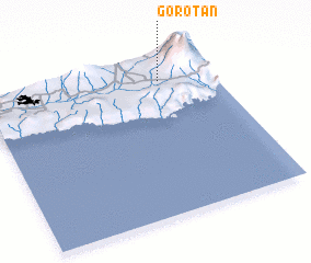 3d view of Gorotan