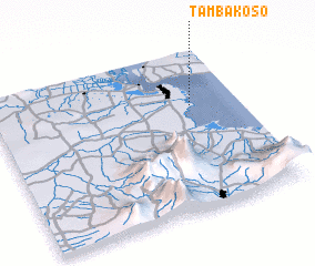 3d view of Tambakoso