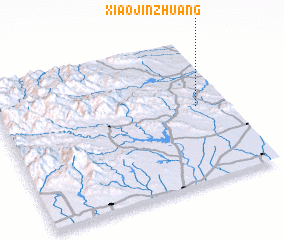 3d view of Xiaojinzhuang