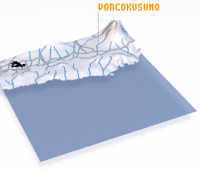 3d view of Poncokusumo