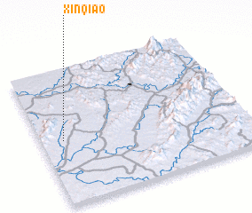 3d view of Xinqiao