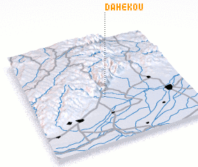 3d view of Dahekou