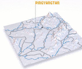 3d view of Pingyangtan