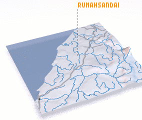 3d view of Rumah Sandai