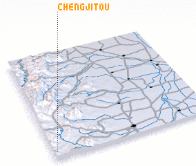 3d view of Chengjitou