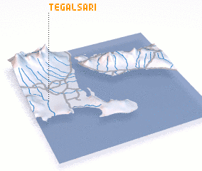 3d view of Tegalsari