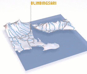 3d view of Blimbingsari