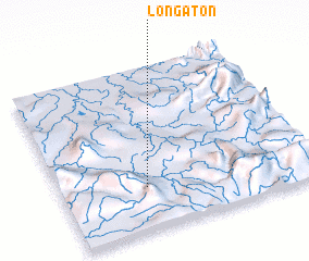 3d view of Long Aton