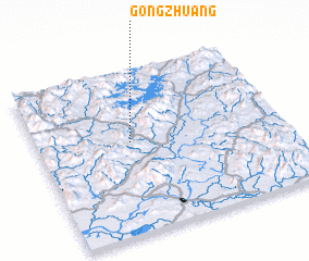 3d view of Gongzhuang
