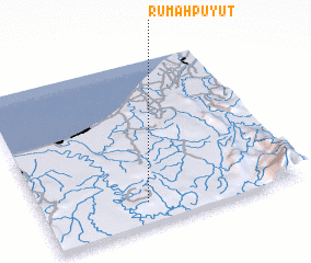 3d view of Rumah Puyut